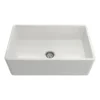 Crestwood 30" Fireclay Farmhouse Sink, White, CW-CL-30-WHITE