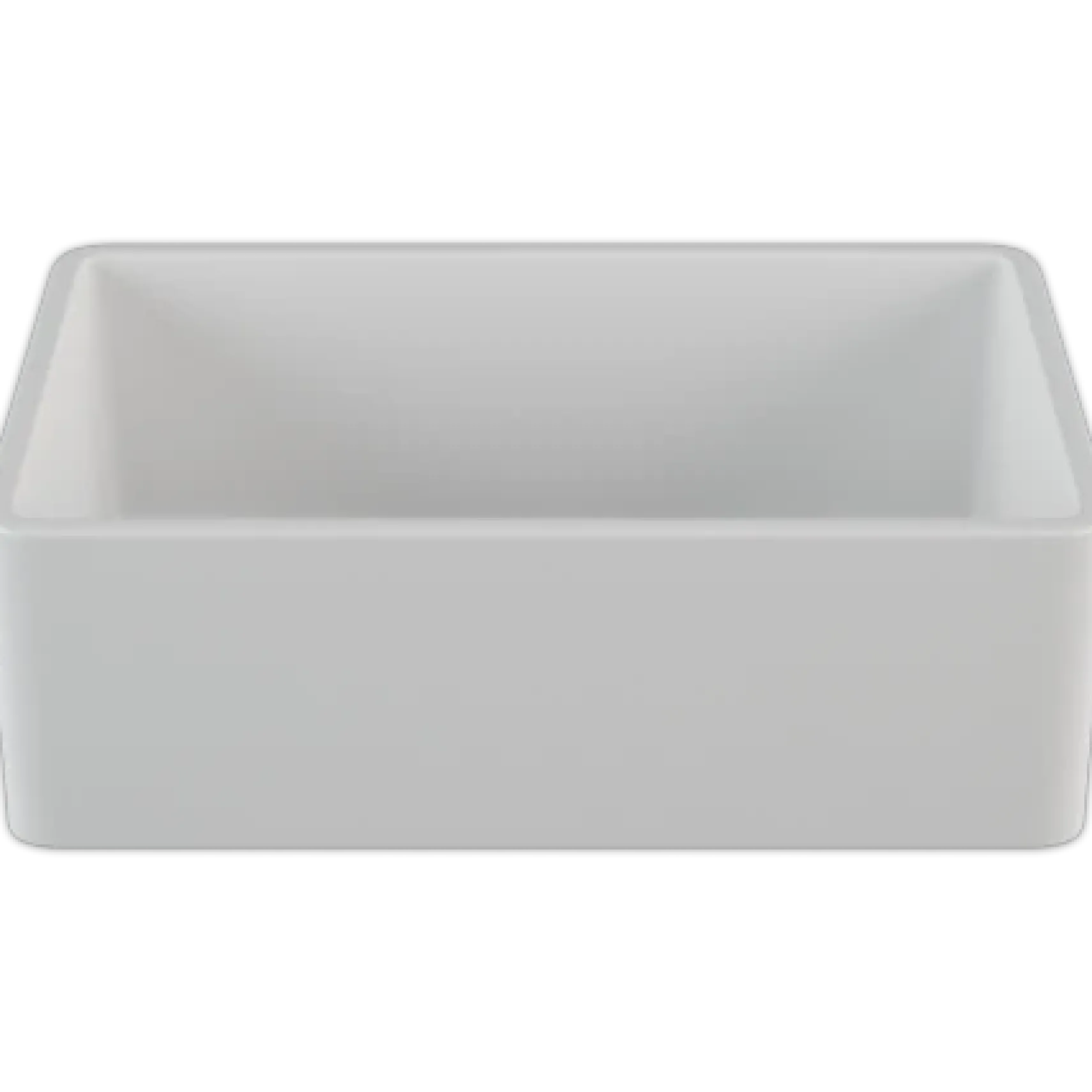 Crestwood 30" White Fireclay Farmhouse Sink, Casement/Smooth Front, CW-8130-W