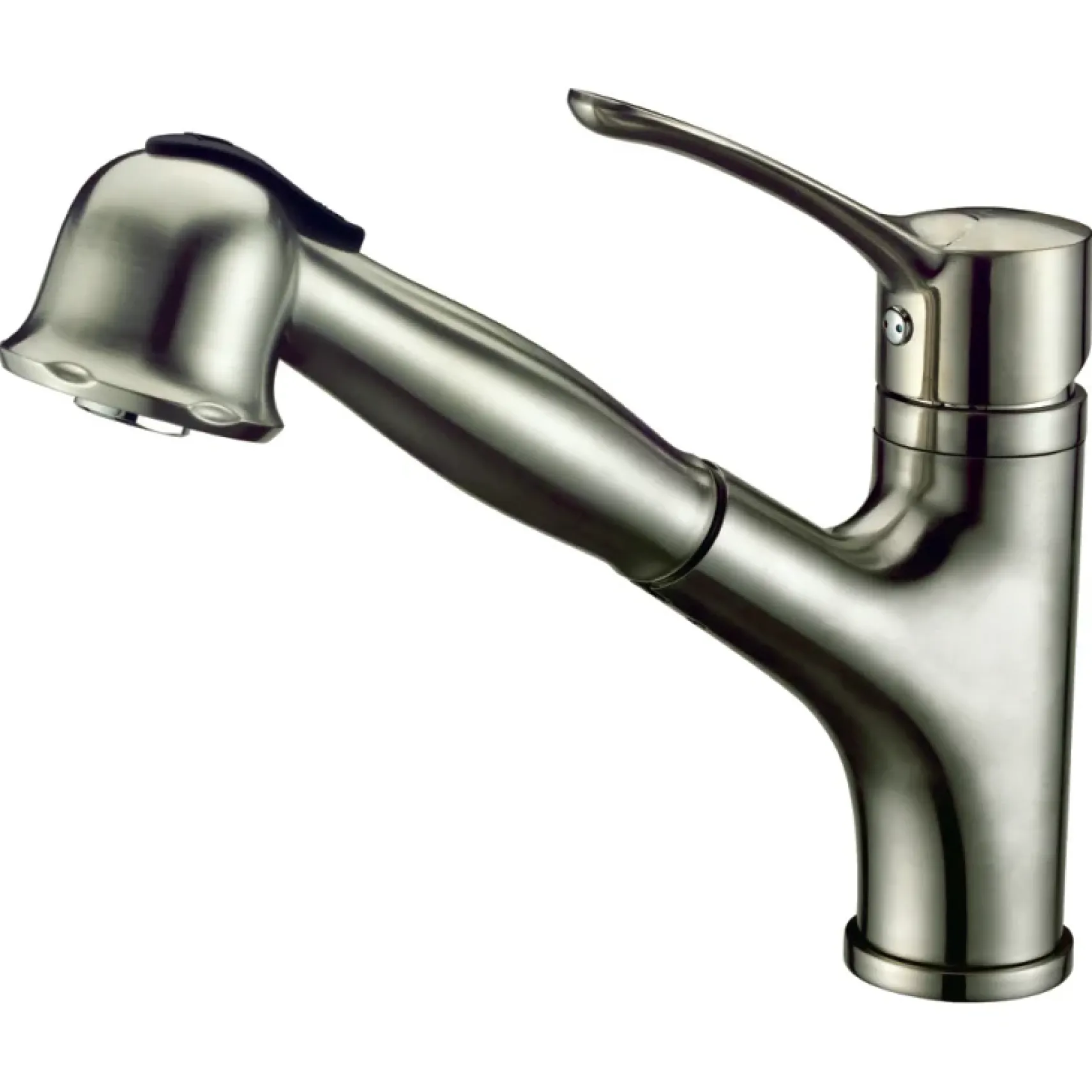 Dawn 9" 1.8 GPM Pull Out Kitchen Faucet, Brushed Nickel, AB50 3712BN