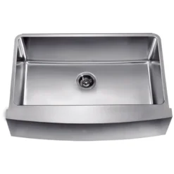 Dawn 33" Stainless Steel Single Bowl Farmhouse Apron Sink, DAF3320C