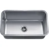 Dawn 30" Stainless Steel Undermount Kitchen Sink, ASU106