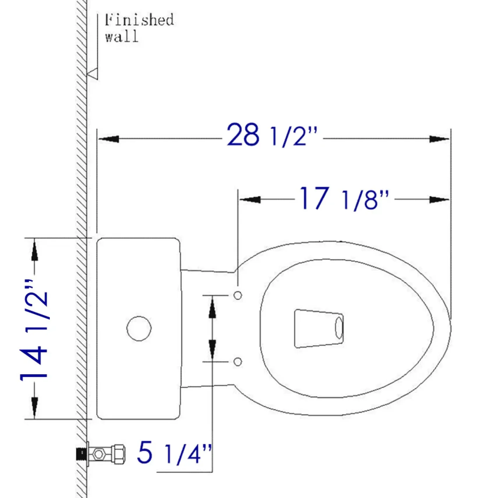 EAGO Plastic, White, R-377SEAT Replacement Soft Closing Toilet Seat for TB377