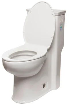 EAGO Plastic, White, R-377SEAT Replacement Soft Closing Toilet Seat for TB377