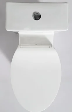 EAGO Plastic, White, R-377SEAT Replacement Soft Closing Toilet Seat for TB377