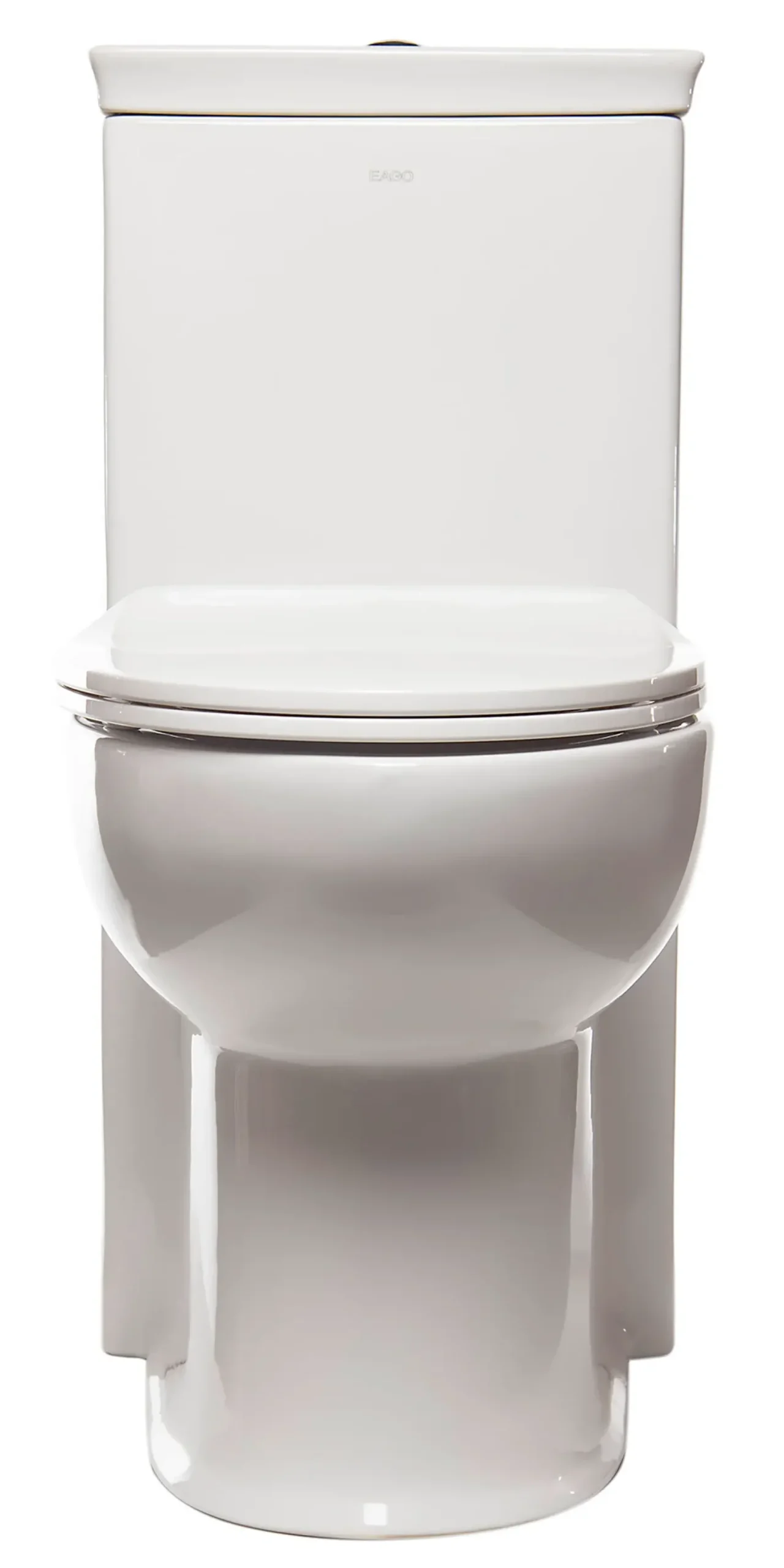 EAGO Plastic, White, R-377SEAT Replacement Soft Closing Toilet Seat for TB377