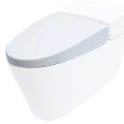EAGO Plastic, White, R-340SEAT Replacement Soft Closing Toilet Seat for TB340