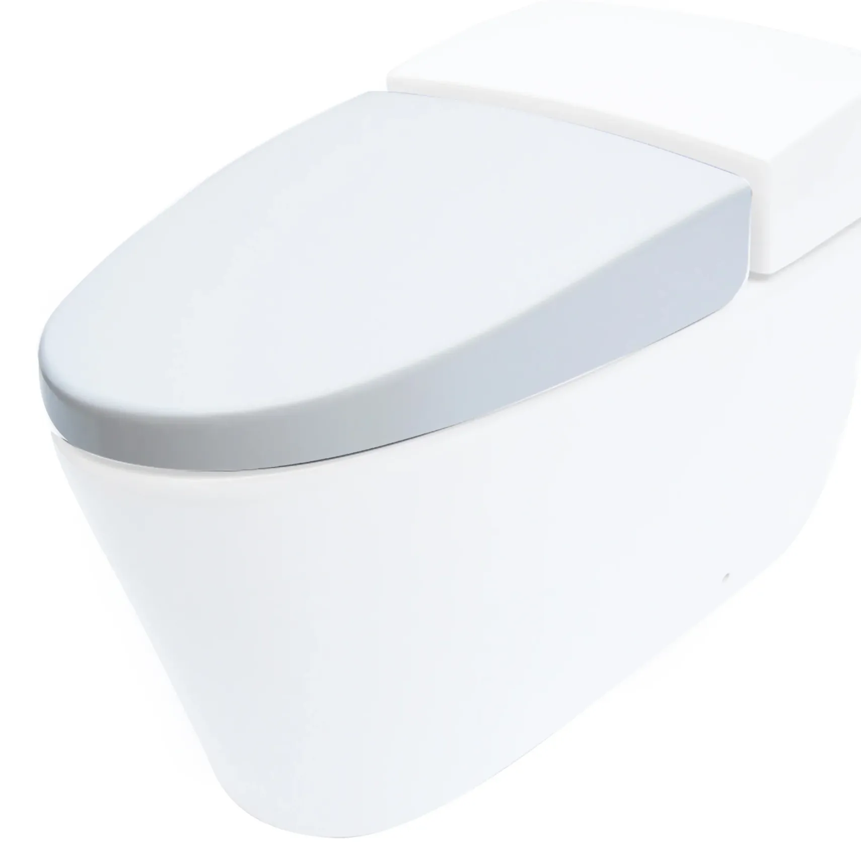 EAGO Plastic, White, R-340SEAT Replacement Soft Closing Toilet Seat for TB340