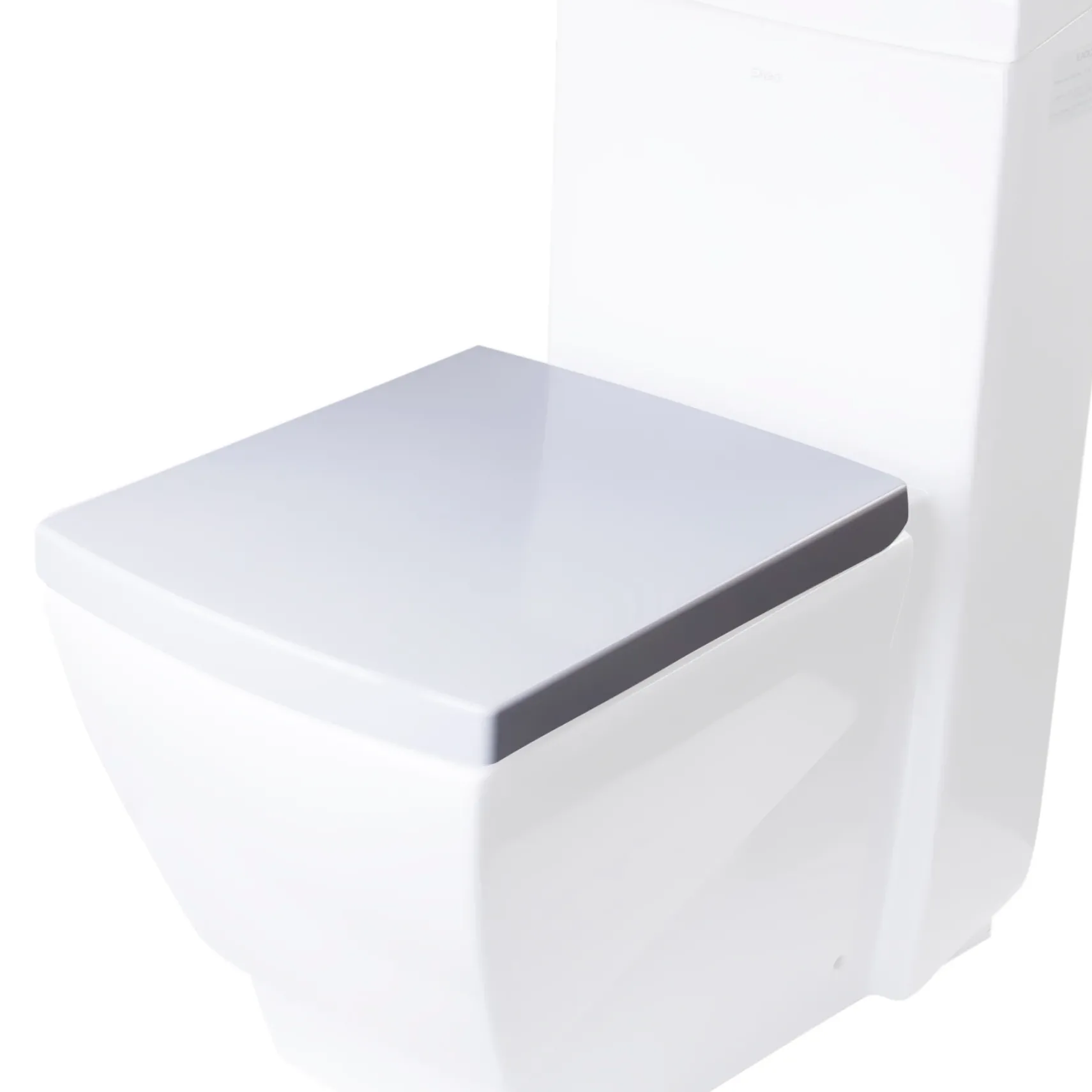 EAGO Plastic, White, R-336SEAT Replacement Soft Closing Toilet Seat for TB336