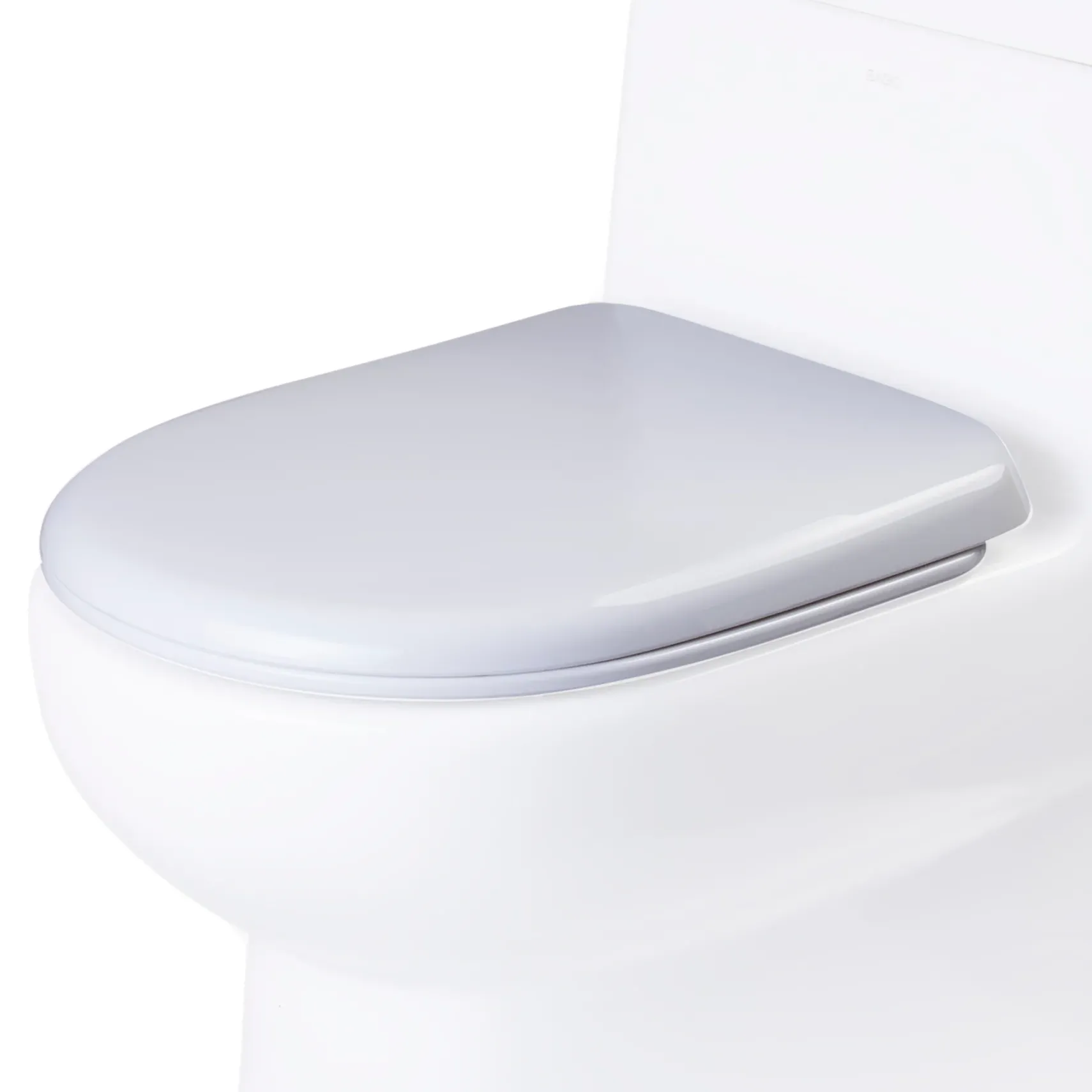 EAGO Plastic, White, R-351SEAT Replacement Soft Closing Toilet Seat for TB351