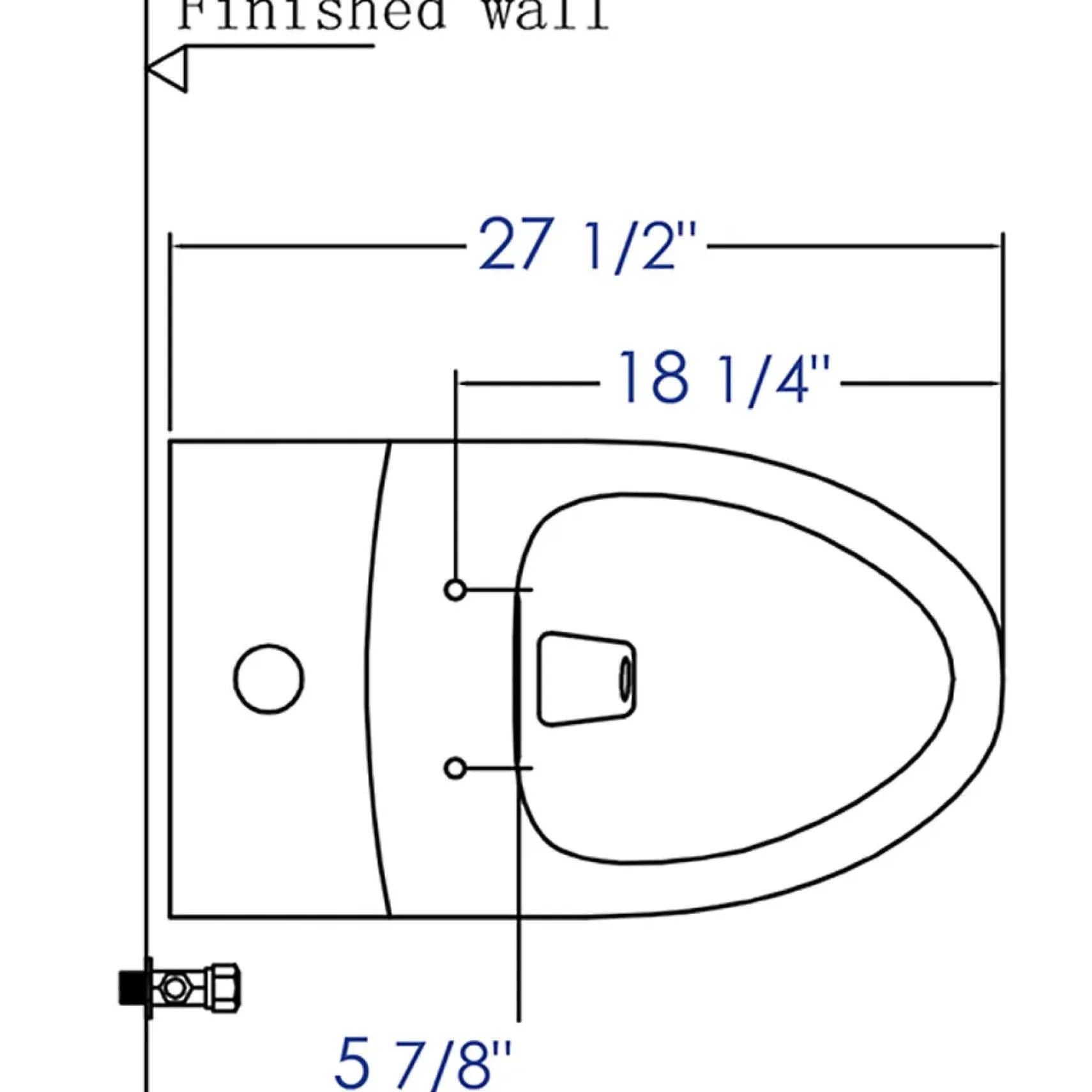EAGO Plastic, White, R-358SEAT Replacement Soft Closing Toilet Seat for TB358