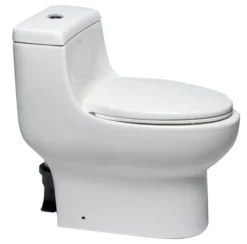 EAGO Plastic, White, R-358SEAT Replacement Soft Closing Toilet Seat for TB358
