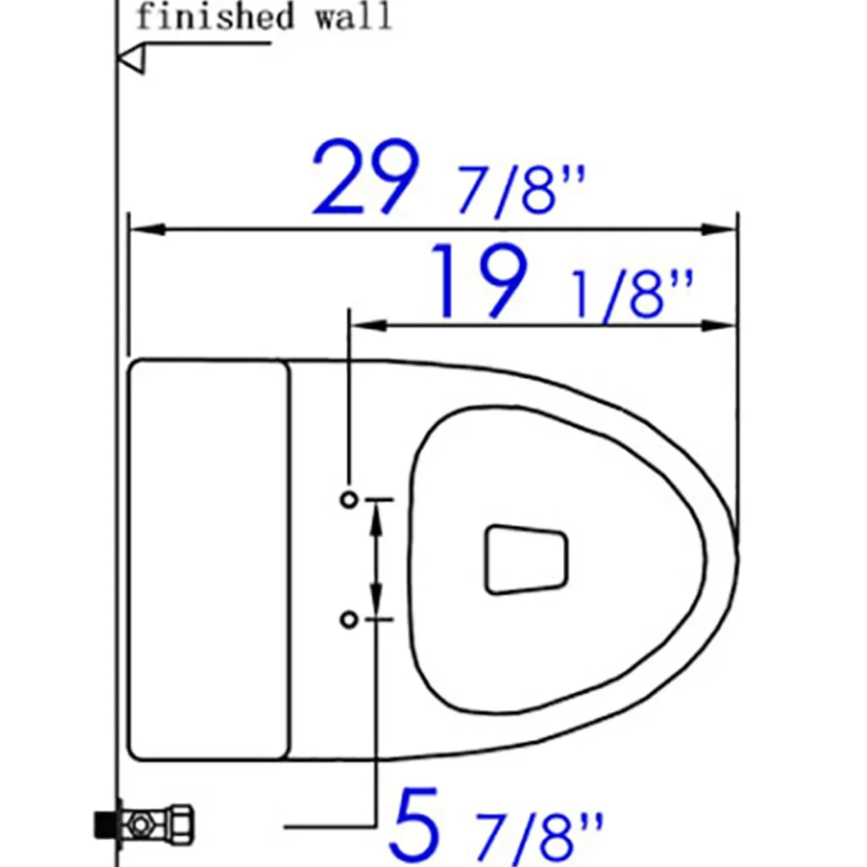 EAGO Plastic, White, R-352SEAT Replacement Soft Closing Toilet Seat for TB352