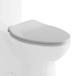 EAGO Plastic, White, R-364SEAT Replacement Soft Closing Toilet Seat for TB364