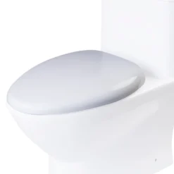 EAGO Plastic, White, R-346SEAT Replacement Soft Closing Toilet Seat for TB346