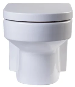 EAGO Plastic, White, R-101SEAT Replacement Soft Closing Toilet Seat for WD101