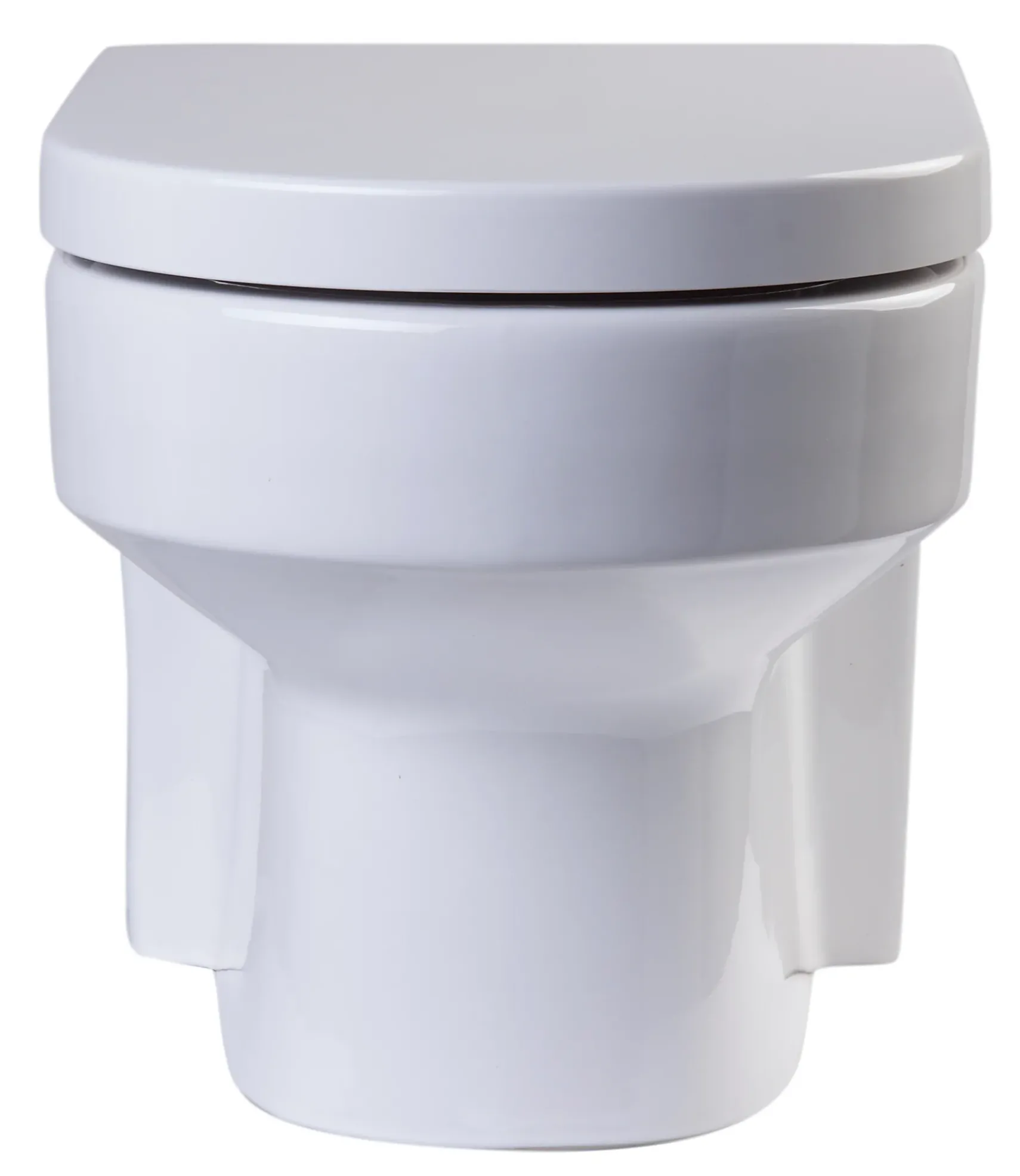 EAGO Plastic, White, R-101SEAT Replacement Soft Closing Toilet Seat for WD101