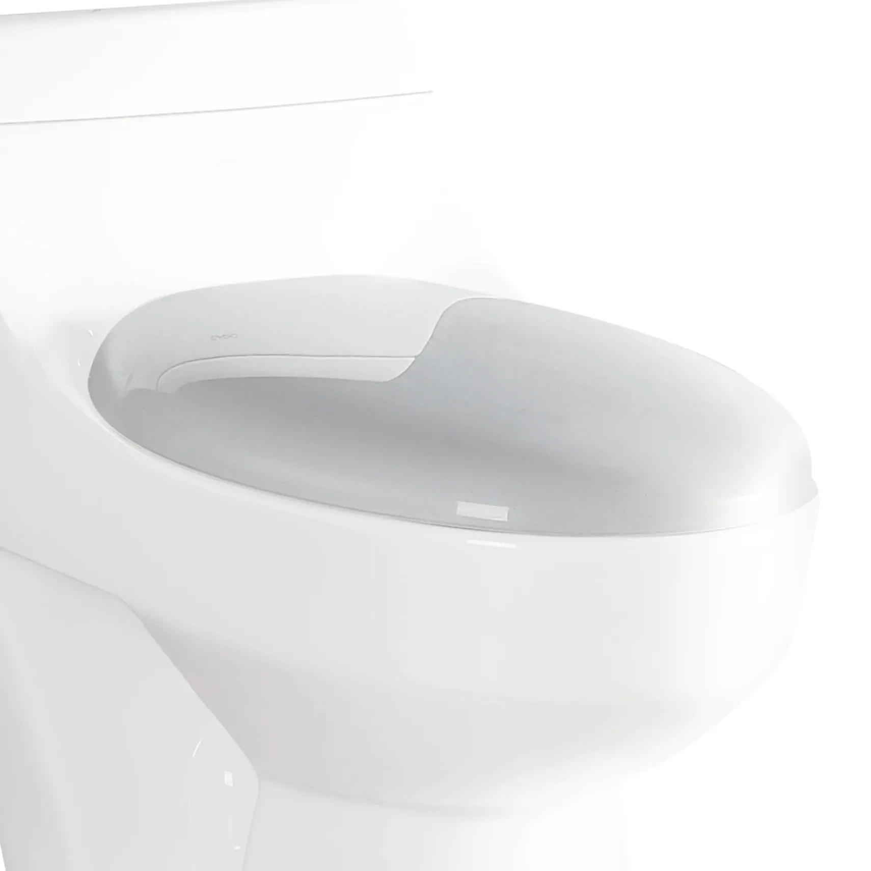 EAGO Plastic, White, R-108SEAT Replacement Soft Closing Toilet Seat for TB108