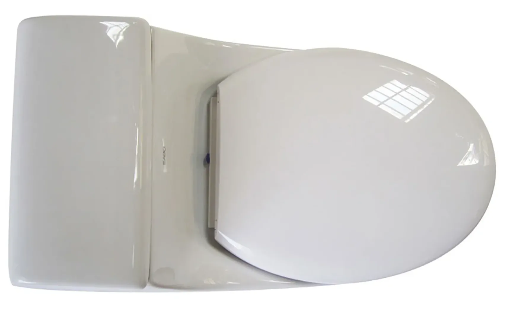 EAGO Plastic, White, R-108SEAT Replacement Soft Closing Toilet Seat for TB108