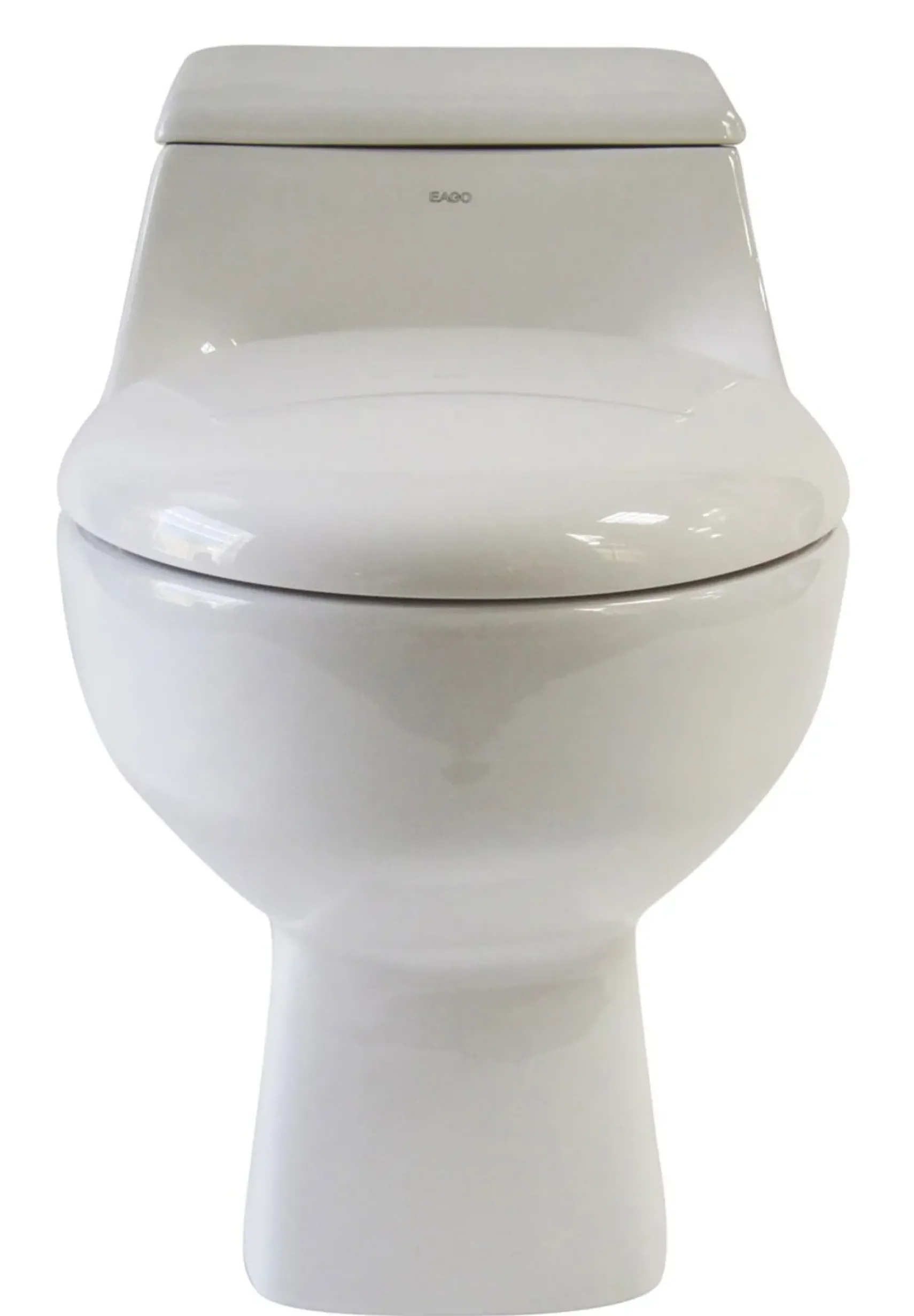 EAGO Plastic, White, R-108SEAT Replacement Soft Closing Toilet Seat for TB108