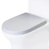 EAGO Plastic, White, R-353SEAT Replacement Soft Closing Toilet Seat for TB353