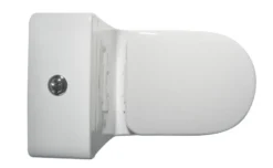 EAGO Porcelain, White, TB351 Dual Flush One Piece Eco-Friendly High-Efficiency Low Flush Ceramic Toilet
