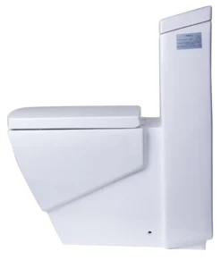 EAGO Porcelain, White, TB336 One Piece High-Efficiency Low Flush Ceramic Toilet