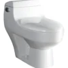 EAGO Porcelain, White, TB108 One Piece High Efficiency Low Flush Eco-Friendly Ceramic Toilet