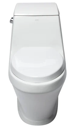 EAGO Porcelain, White, TB133 Single Flush One Piece Ceramic Toilet