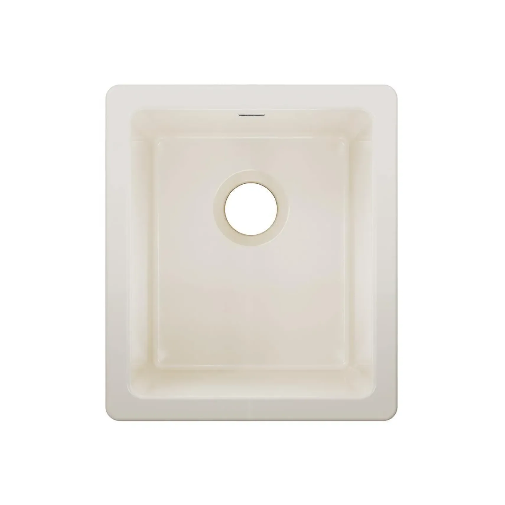 Elkay 16" Fireclay Bar Sink, Biscuit, SWU1517BI
