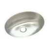 Elkay Asana 18" Stainless Steel Bathroom Sink, Lustrous Satin, ELUH1511