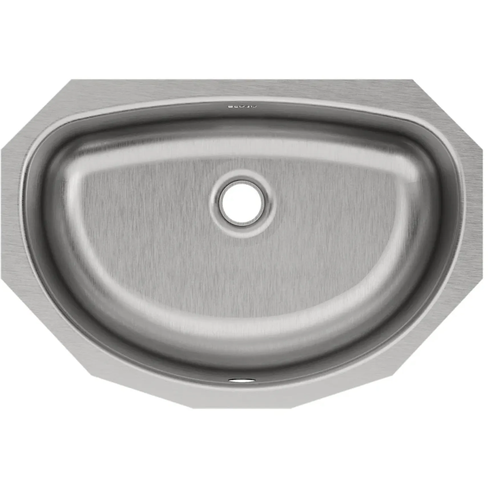 Elkay Asana 20" Stainless Steel Bathroom Sink, Lustrous Satin, ELUH1811