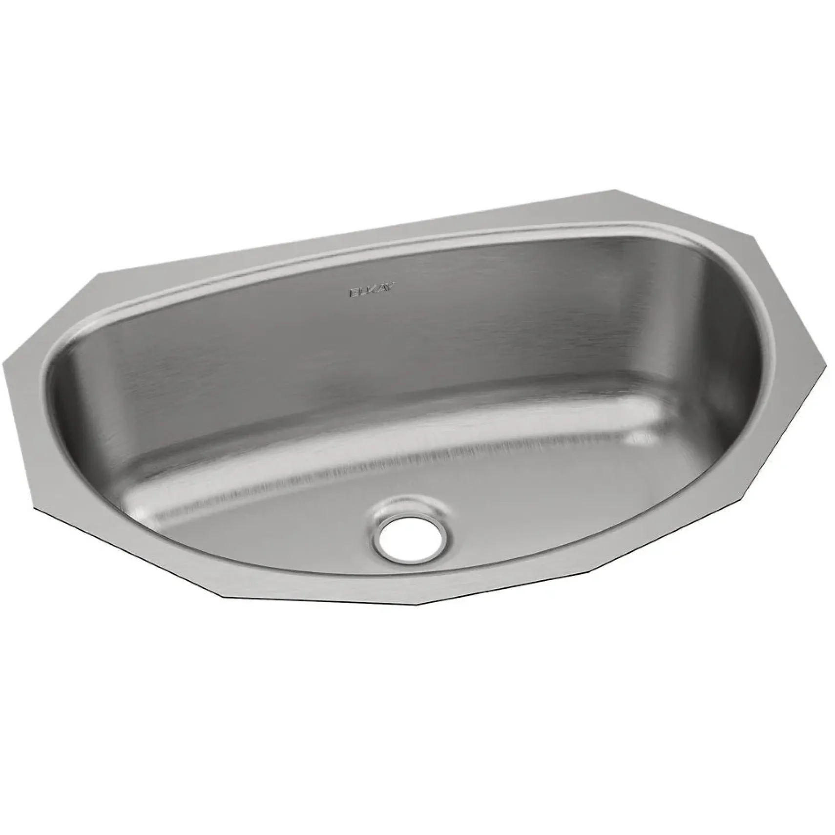 Elkay Asana 20" Stainless Steel Bathroom Sink, Lustrous Satin, ELUH1811