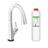 Elkay Avado Lever Handle Pull-down Spray Spout Brass ADA Kitchen Faucet, Chrome, LKAV7051FCR