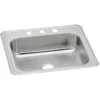 Elkay Celebrity 31" Drop In/Topmount Stainless Steel Kitchen Sink, Brushed Satin, 1 Faucet Hole, CR31221