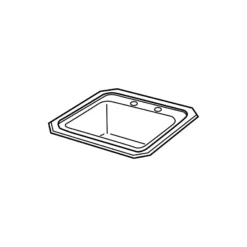 Elkay Celebrity 15" Rectangular Stainless Steel ADA Bar/Prep Sink, Brushed Satin, 3 Faucet Holes, BCR153