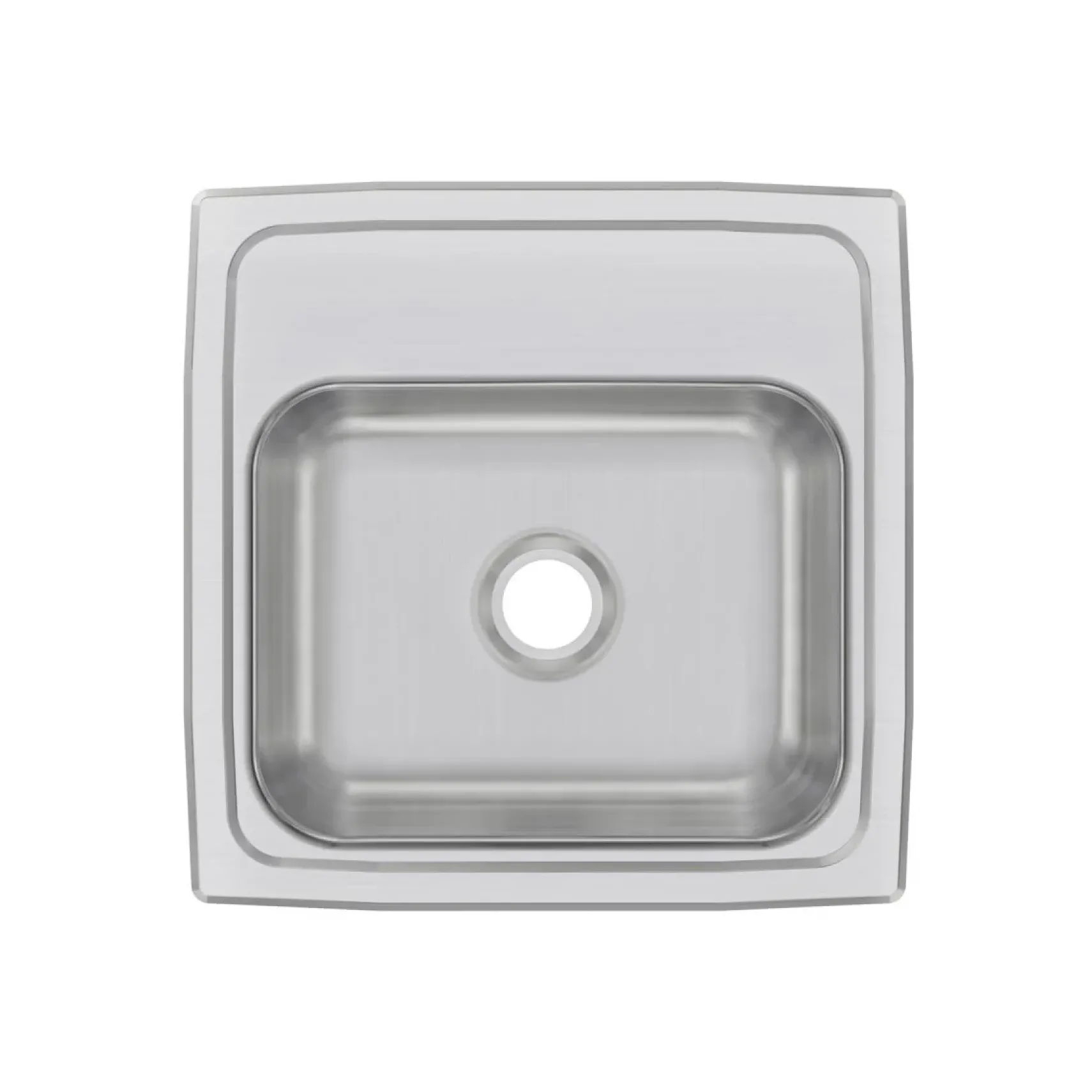 Elkay Celebrity 15" Rectangular Stainless Steel ADA Bar/Prep Sink, Brushed Satin, No Faucet Hole, BPSR150