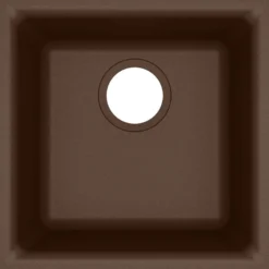 Elkay Classic 16" Quartz Bar Sink, Mocha, ELG1616MC0
