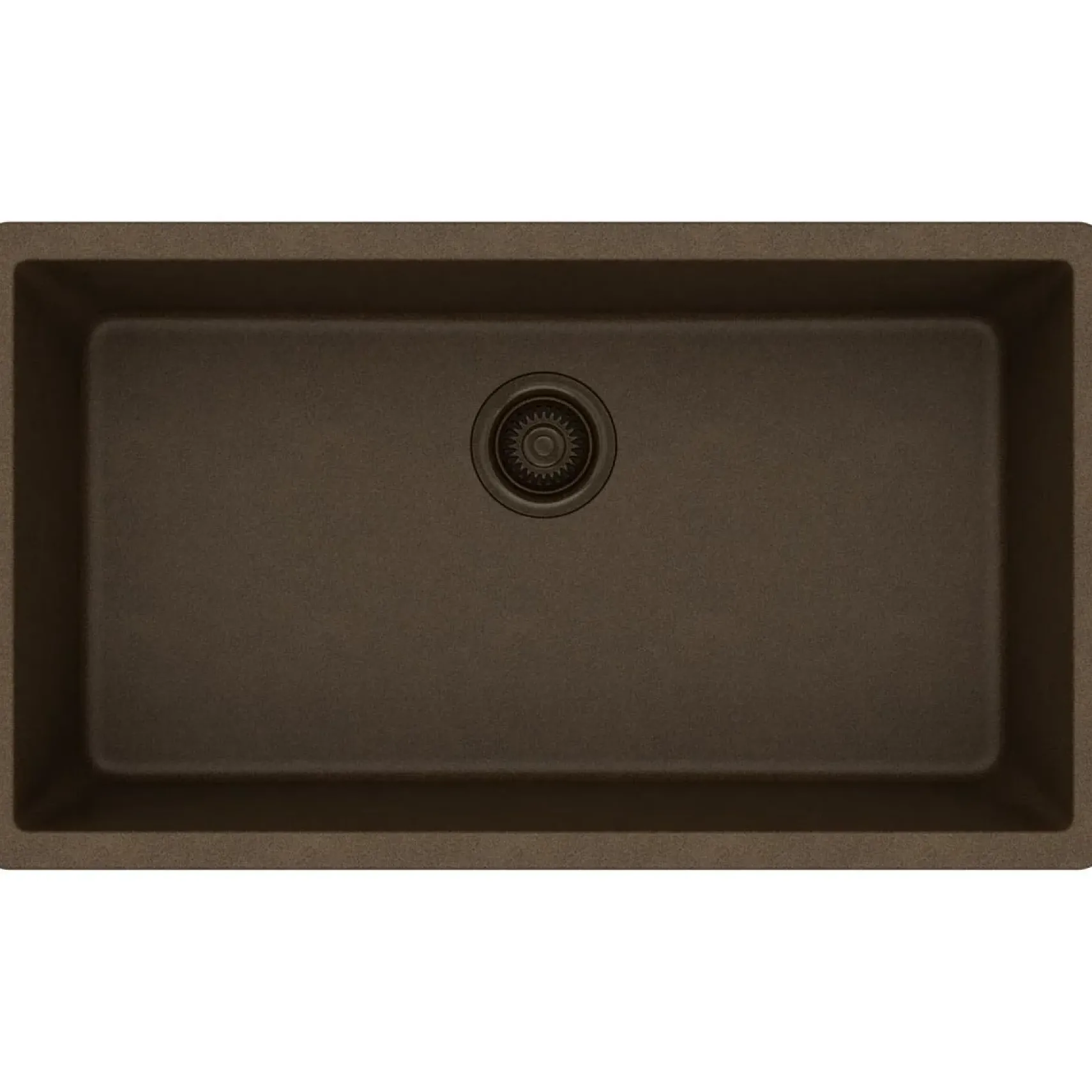 Elkay Classic 33" Quartz Kitchen Sink, Mocha, ELGRU13322MC0