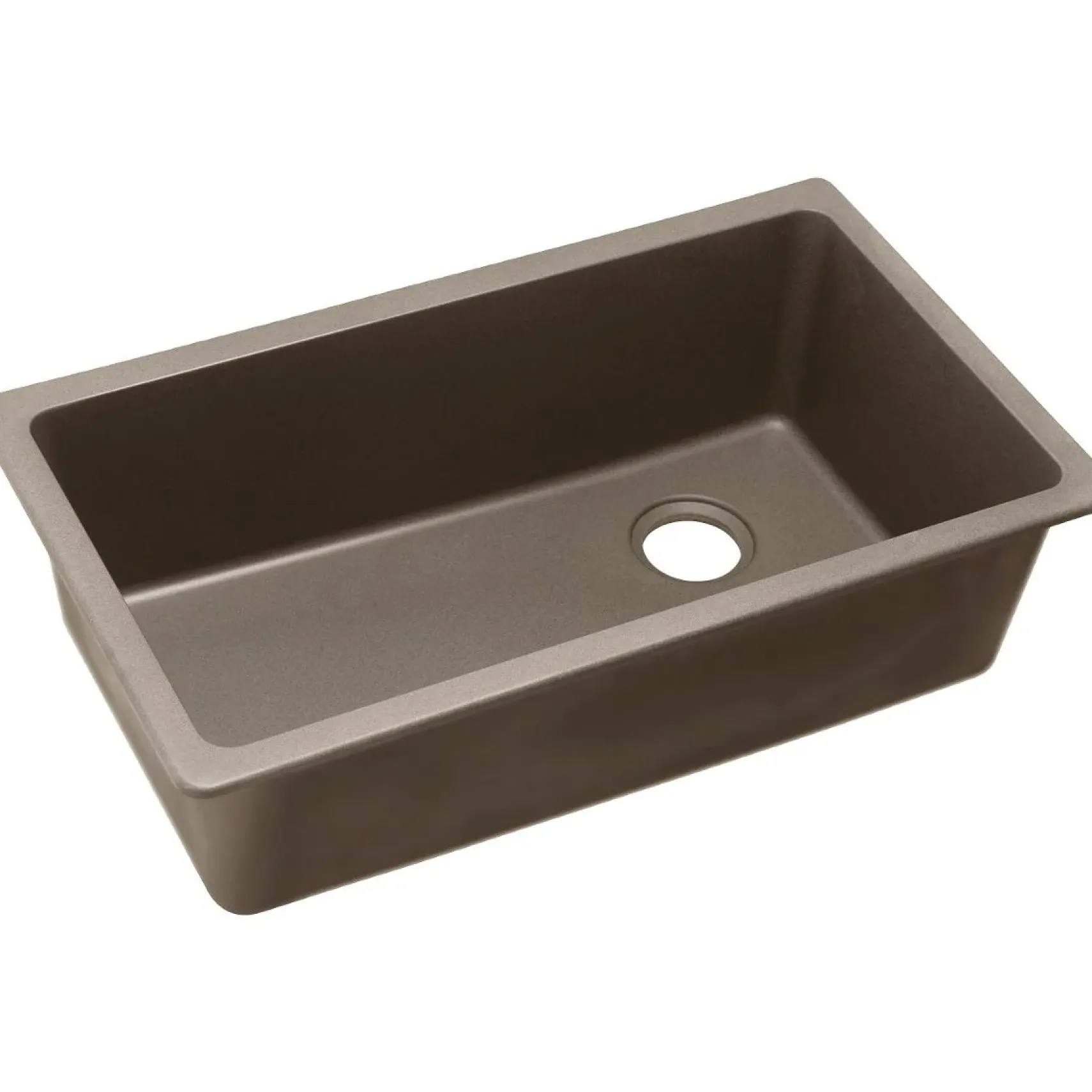 Elkay Classic 33" Quartz Kitchen Sink, Greige, ELGU13322GR0