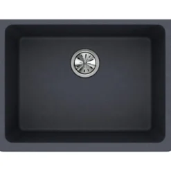 Elkay Classic 25" Quartz Kitchen Sink, Dusk Gray, ELGU2522GY0