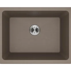 Elkay Classic 25" Quartz Laundry Sink, Greige, ELGU251912PDGR0
