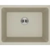 Elkay Classic 25" Quartz Laundry Sink, Bisque, ELGU251912PDBQ0