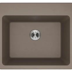 Elkay Classic 25" Quartz Laundry Sink, Greige, ELG252212PDGR0