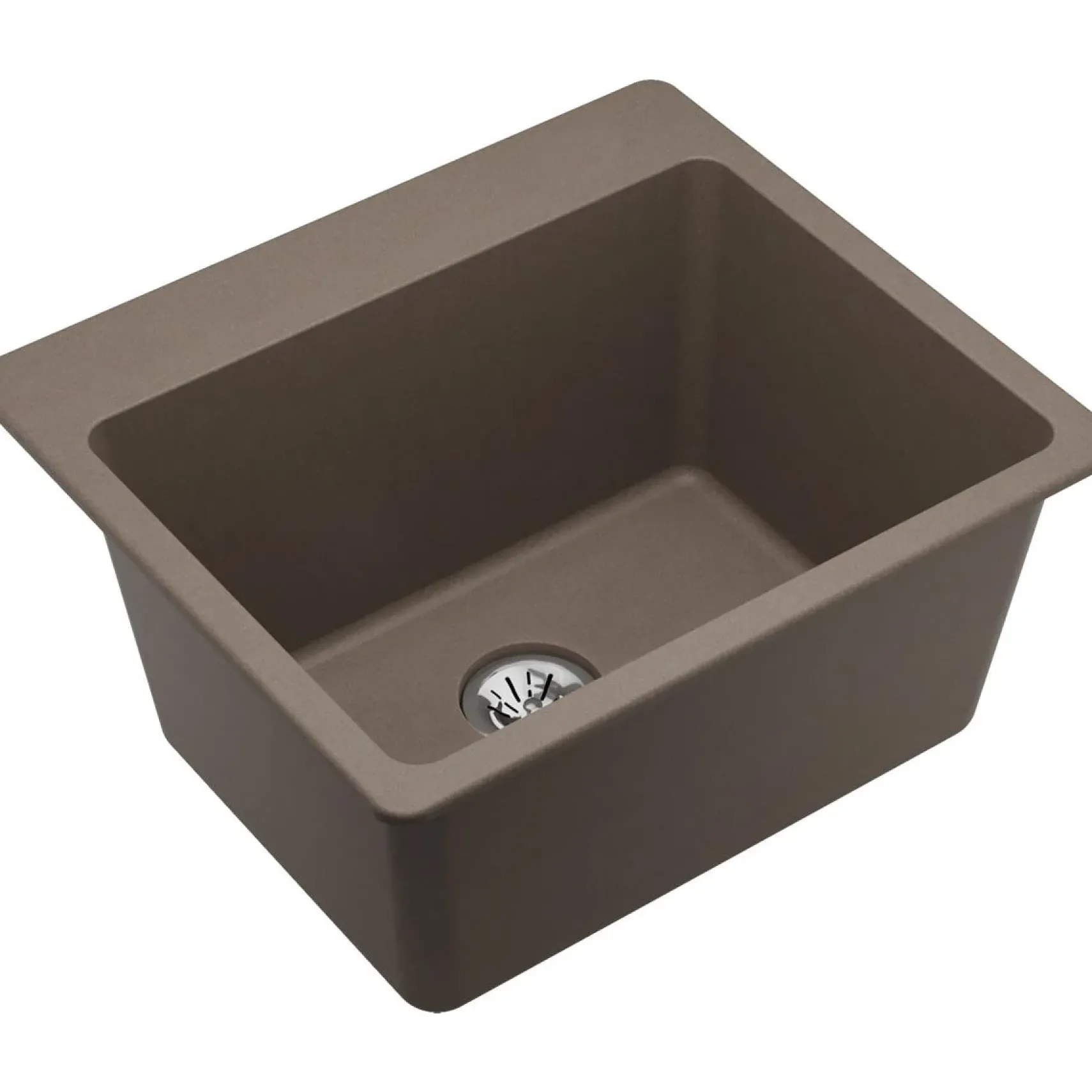 Elkay Classic 25" Quartz Laundry Sink, Greige, ELG252212PDGR0