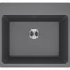 Elkay Classic 25" Quartz Laundry Sink, Greystone, ELG252212PDGS0