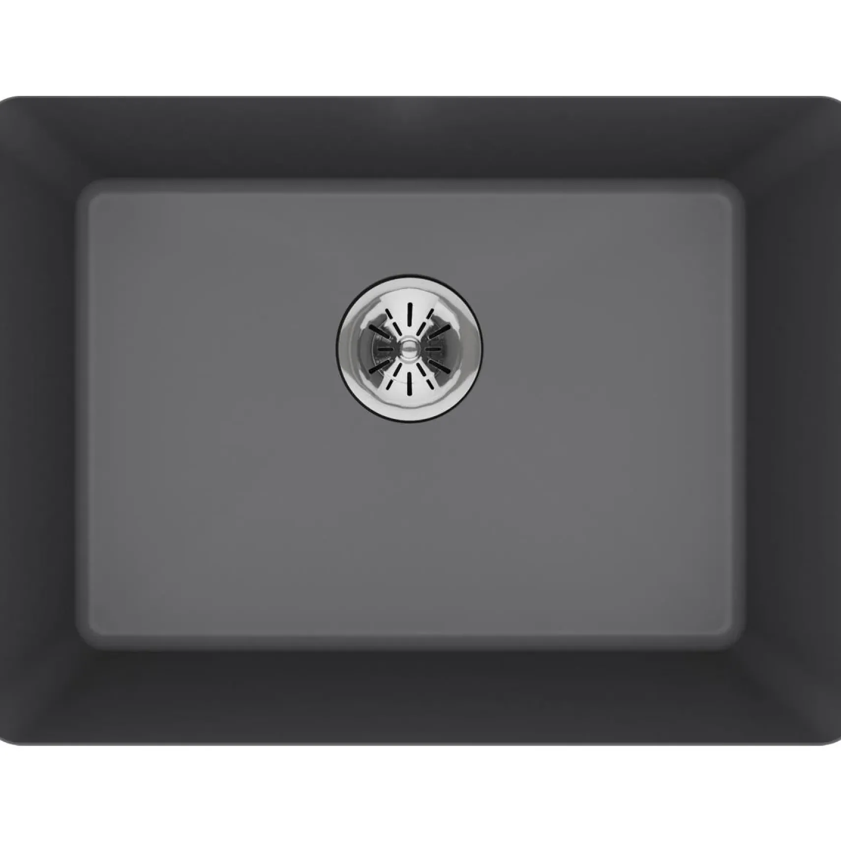 Elkay Classic 25" Quartz Laundry Sink, Greystone, ELGU251912PDGS0