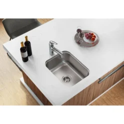 Elkay Dayton 17" Stainless Steel Bar Sink, Radiant Satin, DXUH1618