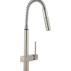 Elkay LKAV2031NK Avado Single Hole Kitchen Faucet with Semi-professional Spout and Lever Handle Brushed Nickel