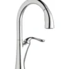 Elkay LKHA4031CR Harmony Single Hole Kitchen Faucet with Pull-down Spray and Forward Only Lever Handle Chrome
