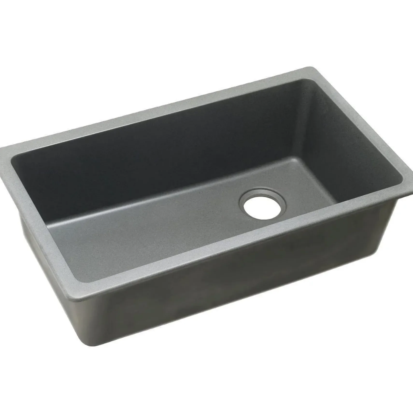 Elkay Classic 33" Quartz Kitchen Sink, Greystone, ELGU13322GS0